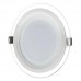 Φωτιστικό LED Γυάλινο Στρογγυλό Χωνευτό 18W 230V 1440lm 4000K Λευκό Φως 99LED640